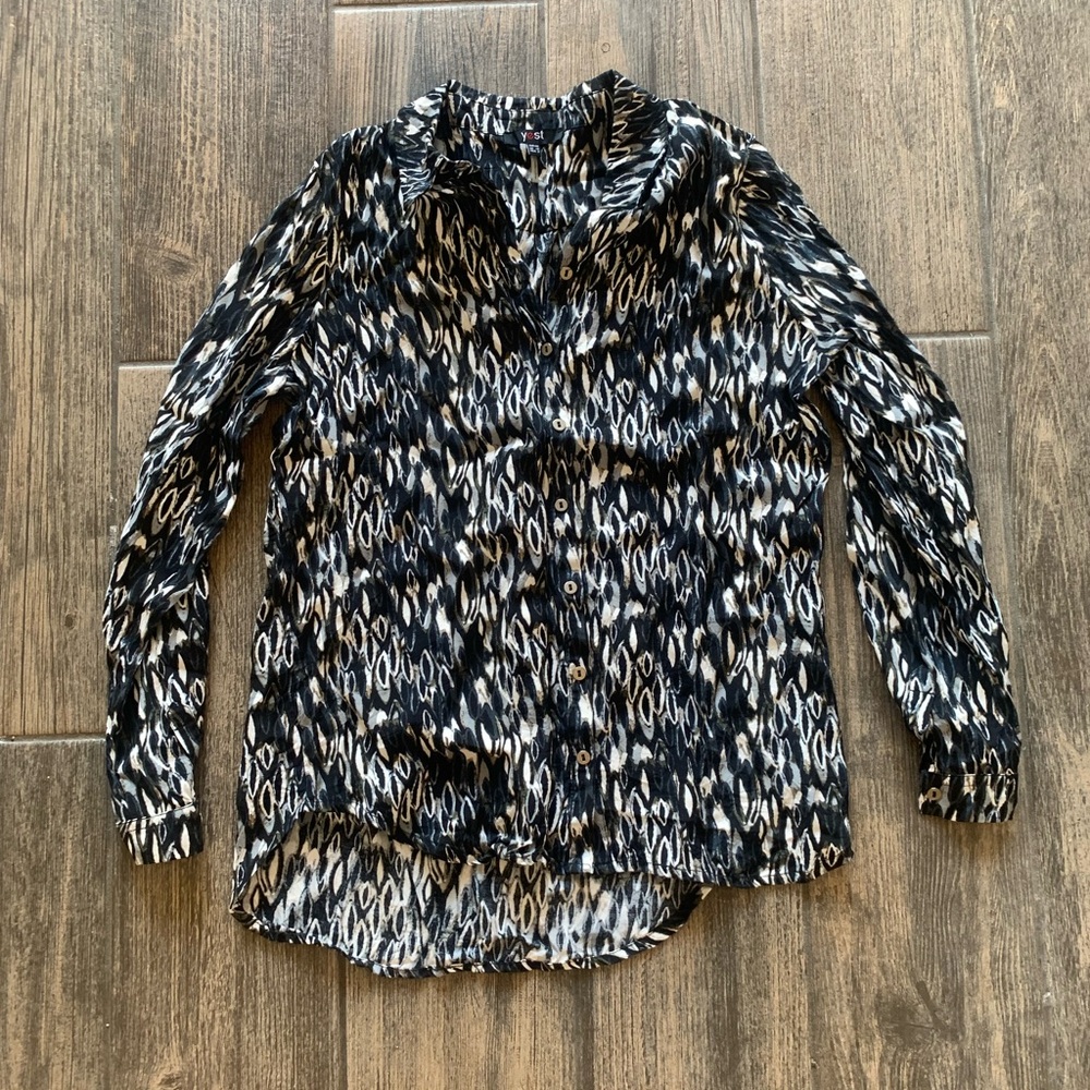 Yest Patterned Blouse